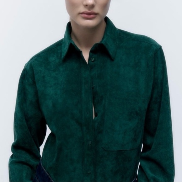 FINE-WALED CORDUROY SHIRT - Picture 2 of 7